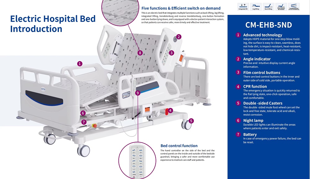 medical nursing bed supplier