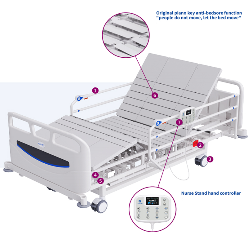 icu patient bed