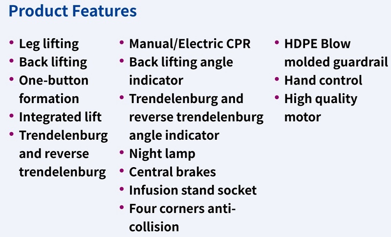 medical nursing bed