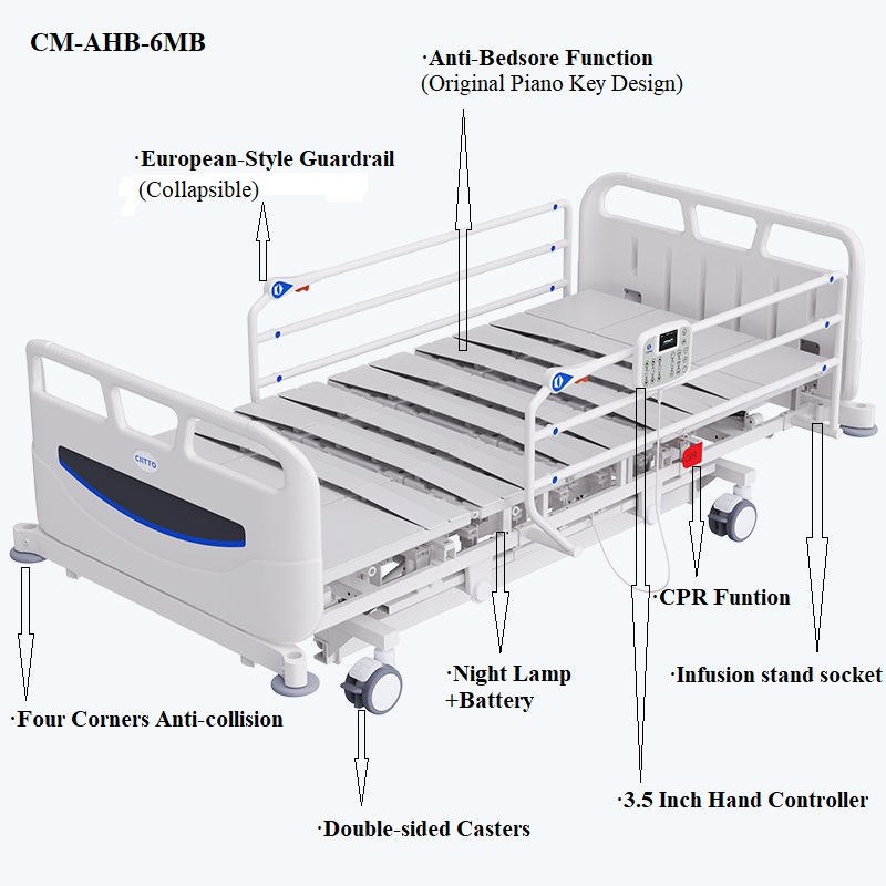 multifunctional hospital bed