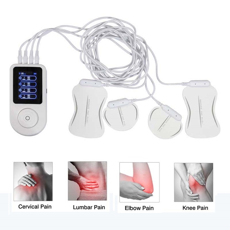 Electrical Ems Muscle Massager With Electrode Pads