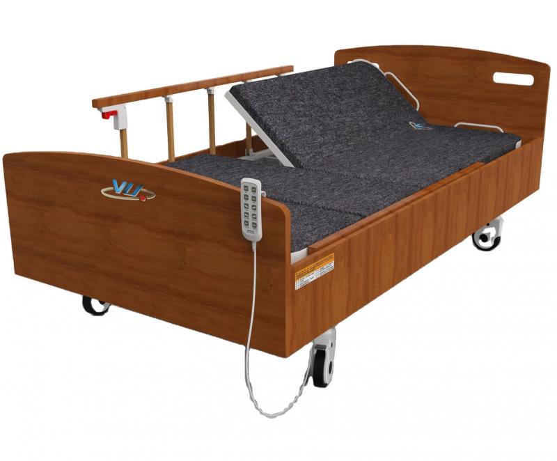 Electric patient bed for patient nursing